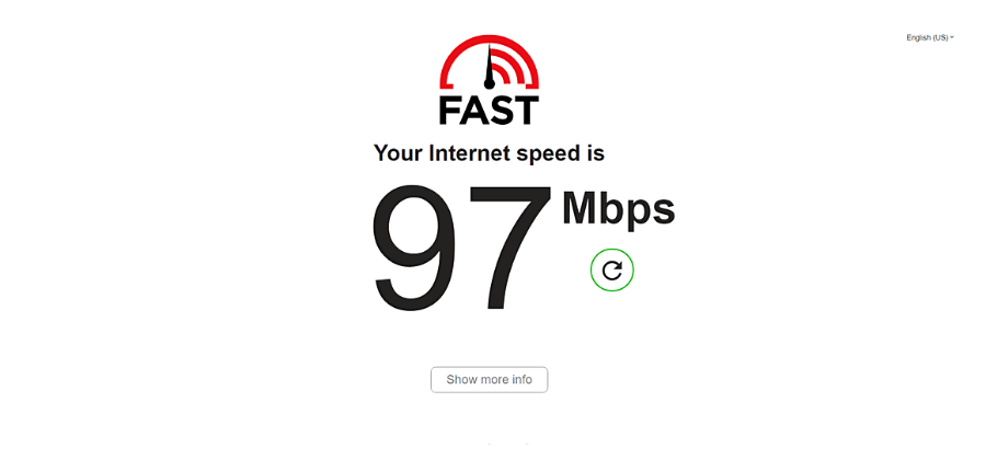 Fast.com Internet Speed Test
