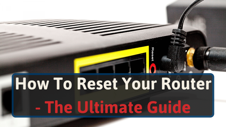 How To Reset Router 1