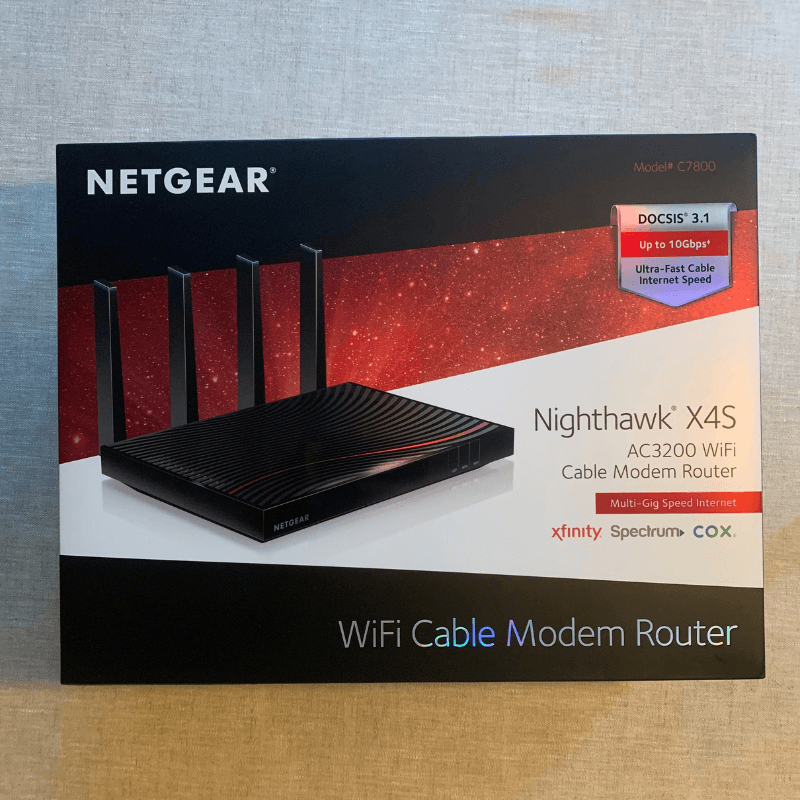 Netgear C7800 box
