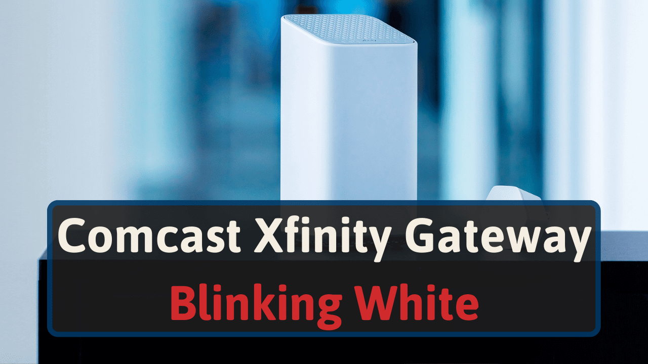 Comcast Xfinity Modem Router Blinking