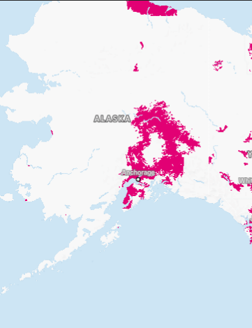 Optimum Alaska coverage